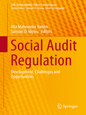 cover image of Social Audit Regulation